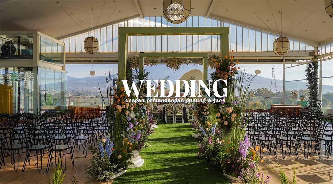 Wedding Dengan pemandangan gunung arjuna thumbnail
